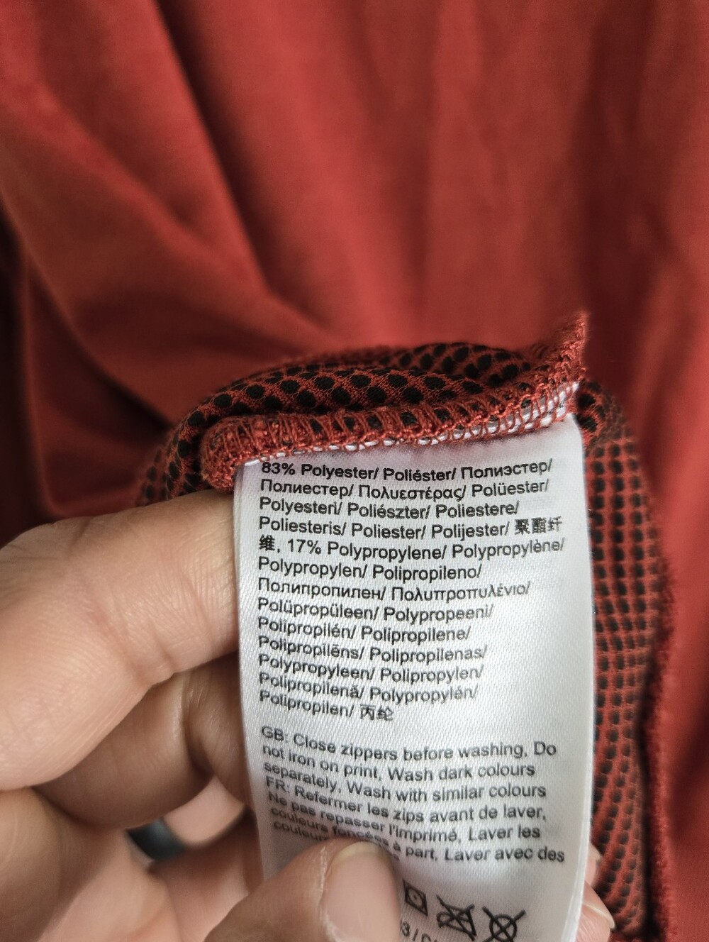Helly Hansen Full Zip Activewear Sweater - Picture 5 of 12